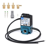 3-Port Electronic Boost Control Solenoid Valve 12V 1/8 NPT 35A-AAA-DDBA-1BA
