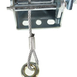 Hand Crank Winch 1600 lb with 32 Foot Cable