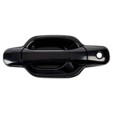 Exterior Door Handle Pair, Smooth Black, for 2004-2011 Chevrolet Colorado & GMC Canyon
