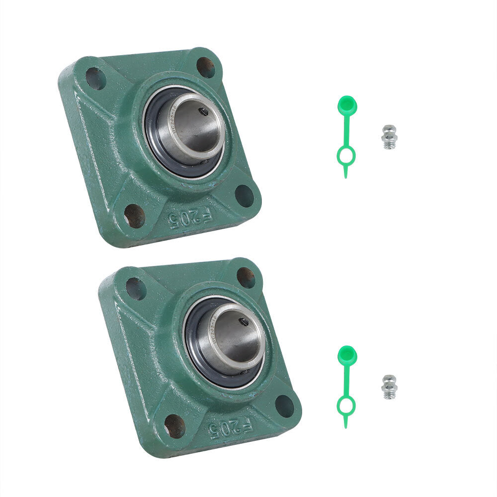 UCF205-16 4 Bolt Flange Mount Bearing 1 Inch Bore 2 Pack