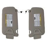 Sun Visors with Light for 2013-2019 Nissan Sentra, Beige Pair 96401-3SG8A