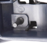 Set of Inside Blue & Chrome Door Handles for 86-97 Nissan Pickup Truck ADS2951BUC-2 - product image