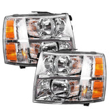 Left and Right Headlight Set for 2007-2014 Chevrolet Silverado 1500 2500 HD 3500 HD 22853028