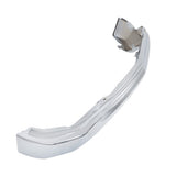 Chrome Steel Front Bumper Face Bar without Sensor Holes for 2022-2024 Chevrolet Silverado 1500