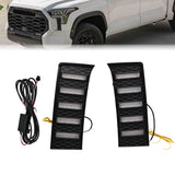 Pair LED Daytime Running light for 2022-25 Toyota Tundra Fog Lamp Turn Signal EBAY-377509550293 – product image 3