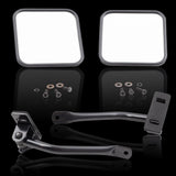 Manual Mirror For 1976-1986 CJ7 Set 1981-1985 Scrambler 1987-2017 Wrangler 2339-0003S - product image
