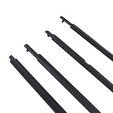 Window Belt Weatherstrip Moulding Set 4 Piece for 2009-2012 Toyota Corolla 73750-02150