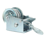 Hand Crank Winch 600 lb with Steel Cable