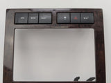 2007-2014 Ford Expedition Audio Radio AC Air Climate Control Bezel Woodgrain OEM AL14-18C612-BB - product image