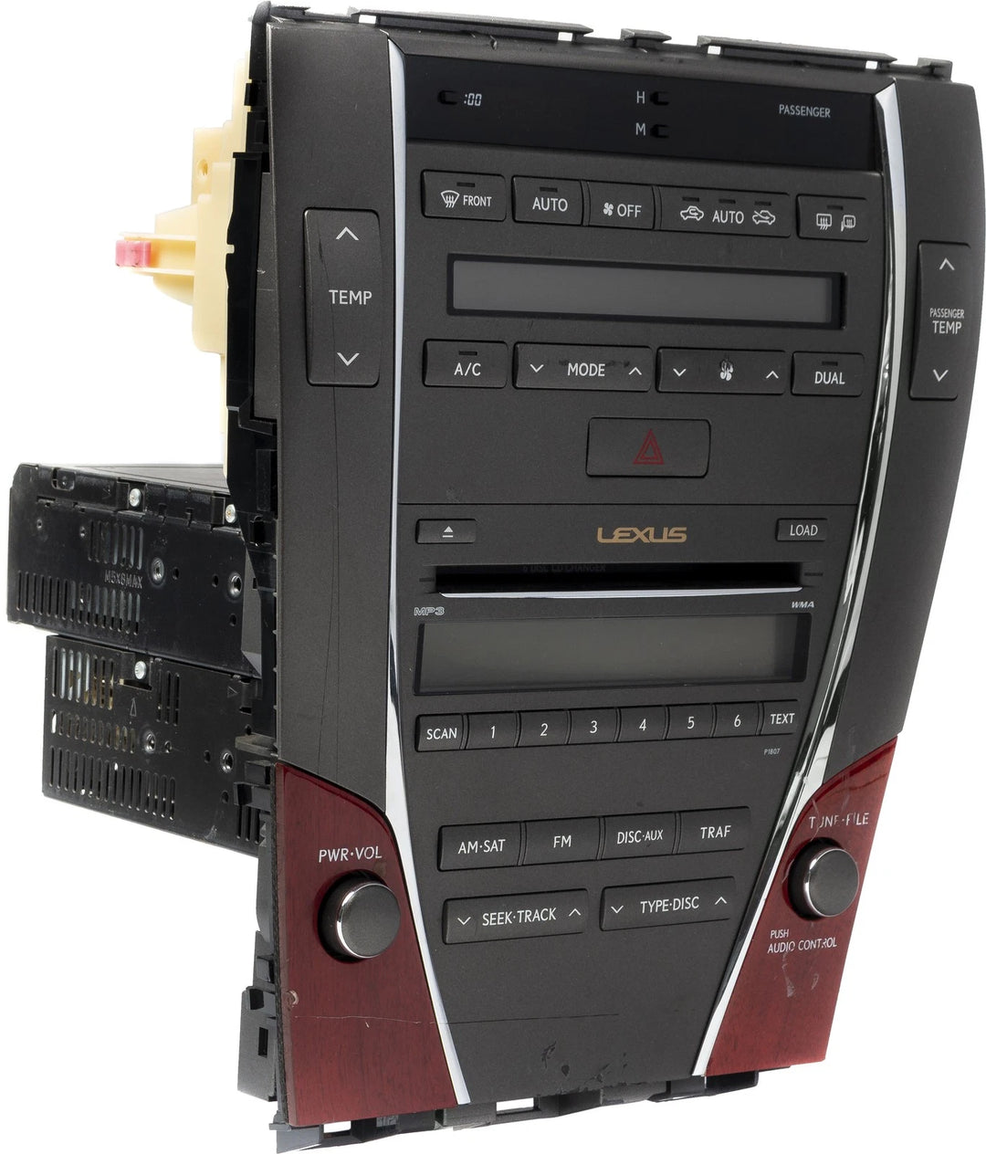 2007-09 Lexus ES350 AM FM SAT Radio 6 Disc CD Player 86120-33720 Face Code P1807 - product image