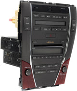 2007-09 Lexus ES350 AM FM SAT Radio 6 Disc CD Player 86120-33720 Face Code P1807 - product image