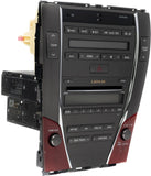 2007-09 Lexus ES350 AM FM SAT Radio 6 Disc CD Player 86120-33720 Face Code P1807 - product image