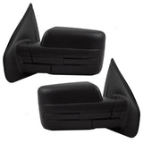 11 12 13 14 Ford F-150 Pickup Truck Set of Side View Manual Textured Mirrors 3334-2032LR - product image