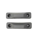 Upper Door Striker Headliner Trim Cover Pair for 2004-2008 Ford F-150 4L3Z-15264B82-AAA