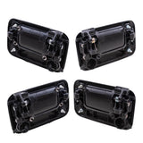 Brock Replacement 4 Piece Set Outside Outer Door Handles compatible with Pickup ADS2939L_ADS2934R_ADS2933LR - product image