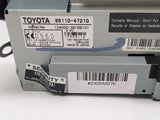 TOYOTA PRIUS Dash Screen Multi Display Information with o JBL 2006-2009 86110-47210 OEM - product image
