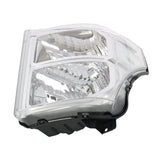 Chrome Clear-Corner Headlight Pair for 2011-2016 Ford F-250 F-350 F-450 Super Duty BC3Z13008E – product image