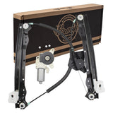 Window Regulator with Motor For 2008-2010 Avenger Sedan 2 Pin Connector Front 2552-7116L - product image