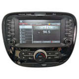 14-16 Kia Soul Navigation Display Screen Radio AC Air Climate Control Bezel 96560-B2410CA OEM - product image