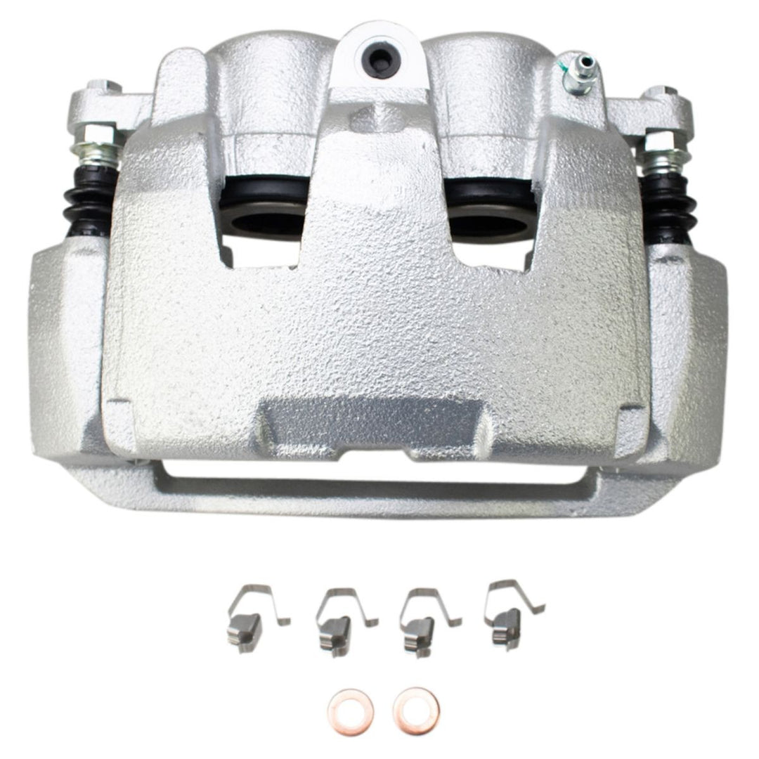 Front Semi-Metallic Brake Pad, Rotor & Caliper Kit for 2009-2018 Ram 1500