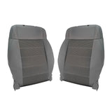 Front Seat Back Cover Set Gray Cloth for 2007-2010 Jeep Wrangler