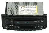 2002-06 Chrysler Dodge Jeep OEM AM/FM CD Cassette Radio P05064123AC RBU - product image