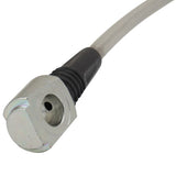 Front Stainless Brake Hose Pair for 1996-2000 Chevrolet & GMC K2500, K3500, Suburban & Tahoe 4WD
