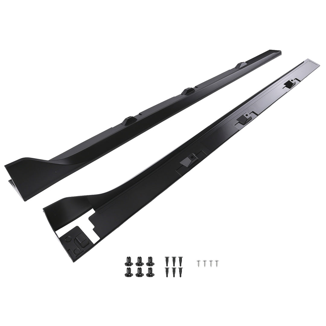 Side Skirt Extensions for 2016-2021 Honda Civic Sedan, Pair