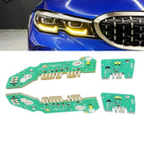 Yellow Daytime Running Light LED Board for 2019-2022 BMW G20 M340i M340iX 63118496133 – product image