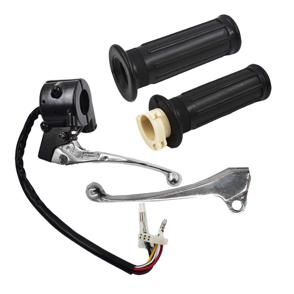 Brake Lever and Throttle Housing Assembly for 1981-2014 Yamaha PW50