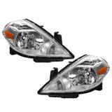 Halogen Headlight Pair for 2007-2012 Nissan Versa NI2502165 NI2503165