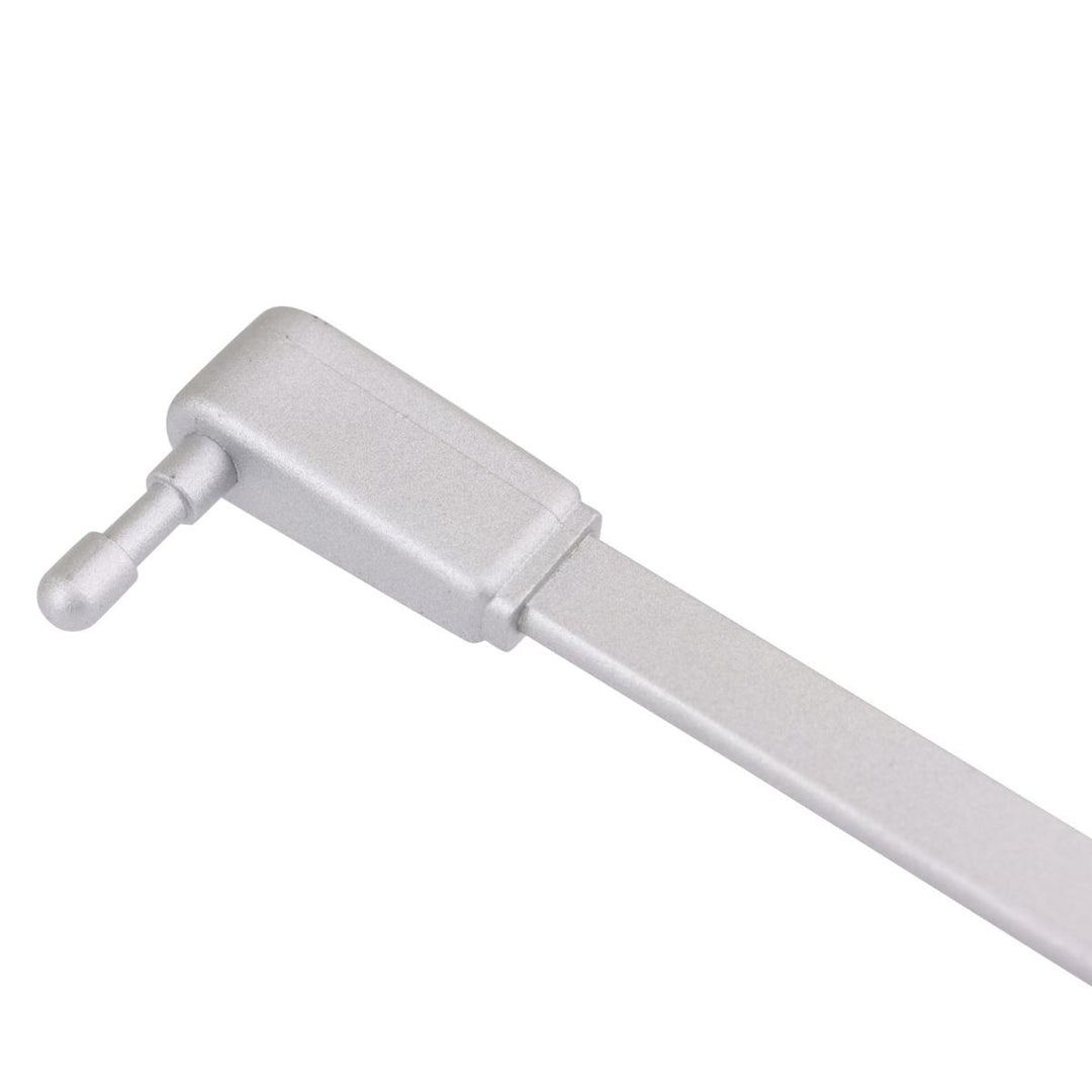 Passenger Side Silver Windshield Wiper Arm for 1978-1988 GM A-Body and G-Body