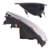 Brock Headlight Set with Chrome Bezel-Retangular Fog Lights for F-150 3225-0009LRCC4 - product image