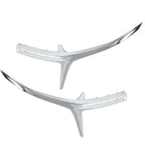 Front Upper Grille Chrome and Black for 2022-2023 Chevrolet Equinox