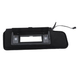 Sun Visor Pair with Lighted Mirror for 1984-1996 Chevrolet Corvette Black 12459827