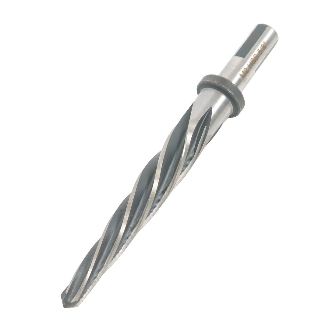 5/8 Inch M2 HSS Taper Reamer for Metal Wood and Plastic