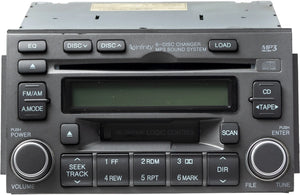 2006-08 Hyundai Azera AMFM Radio Cassette 6-Disc CD MP3 Player OEM 961903L101B9