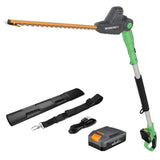 WORKPROX 20V Cordless Pole Hedge Trimmer 20 Inch with 9.2 ft Reach