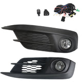 Fog Light Pair with Switch and Wiring for 2016-2018 Honda Civic 33900-TBA-A01