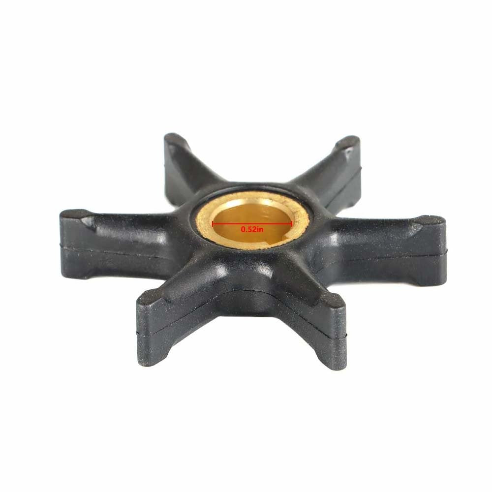 Water Pump Impeller Kit for Johnson Evinrude 9.5 and 10 HP Outboards 382296