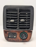 98-03 Jaguar XJ8 VDP X308 Rear Center Console A/C Heater Air Vent GNC7890AA OEM - product image