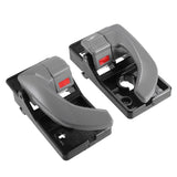 2x Interior Inside Door Handle Gray Left Right For Hyundai Tucson 2005-2009 – product image