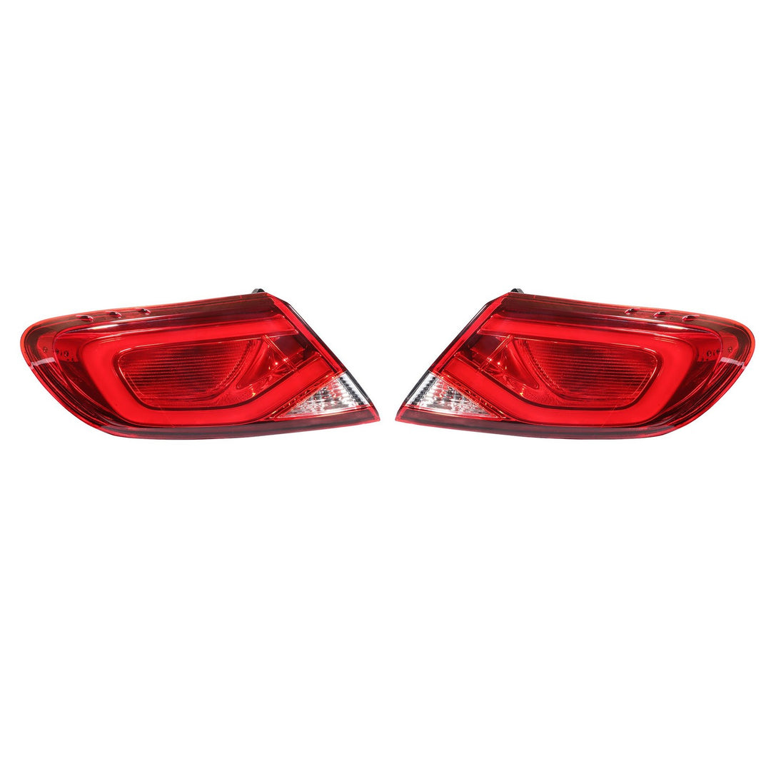 Outer LED Tail Light Pair for 2015-2016 Chrysler 200 68110361AA 68110362AA