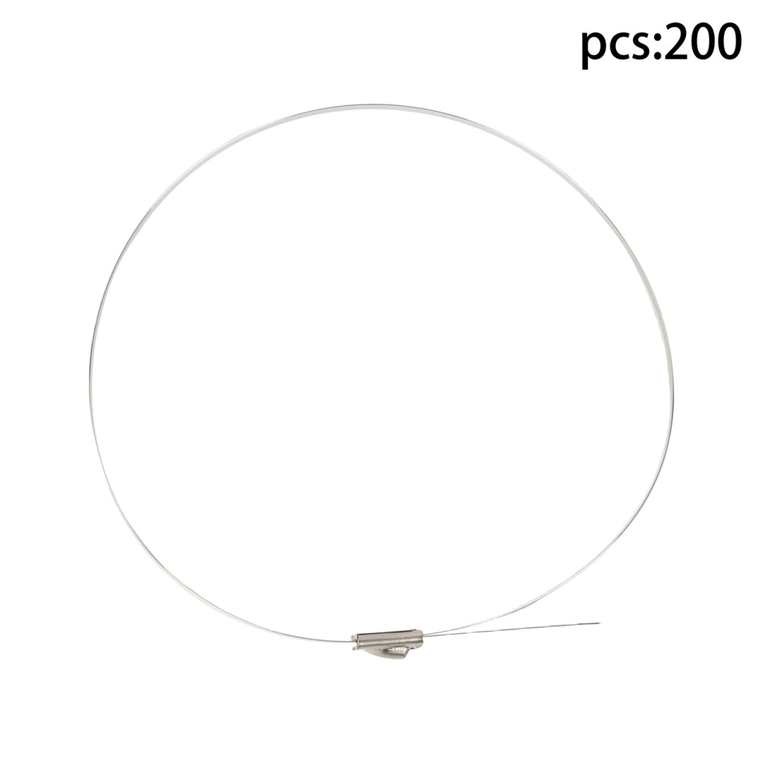 304 Stainless Steel Cable Ties 11.8 Inch 200 Pack 330 lb