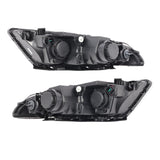 Headlight Pair with Chrome Bezel for 2009-2010 Kia Optima 921012G530 921022G530