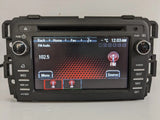 2013-2014 GMC Acadia AM/FM CD Player AUX Radio Navigation Display OEM 23162879 - product image
