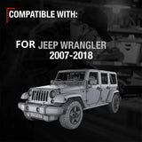 Car Hood Latch, Left & Right for Jeep Wrangler - Rubber Hood Lock Catch Kit – product image 4