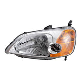 Headlight For 2001-2003 Civic Sedan Left 33151S5AA01 HO2502116 7221-0022L - product image