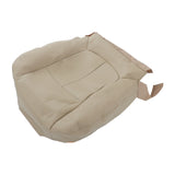 Driver Bottom and Top Leather Seat Covers Tan for 2009-2014 Ford F-150 Lariat