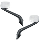 Pair Left+Right Side Chrome Hood Mirror for 18-26 Freightliner New Cascadia 116 A22-77790-001 - view 2